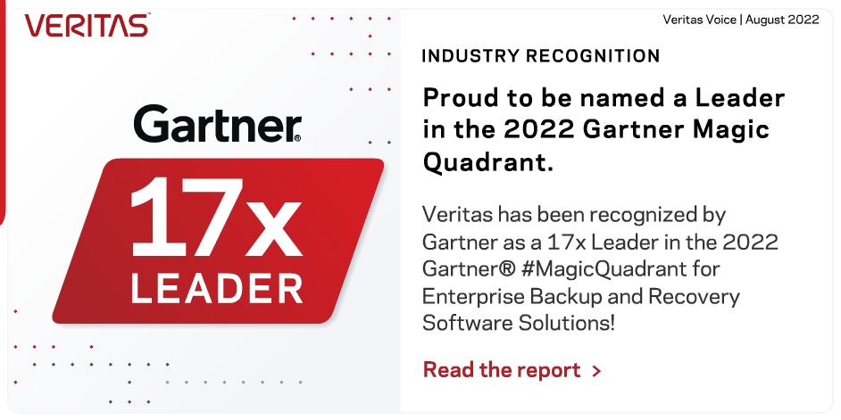 Proud to be named a Leader in the 2022 Gartner Magic Quadrant